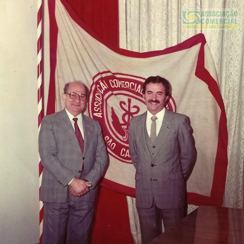 Jantar do Comerciante e Homenageado do Ano ACISC de 1983