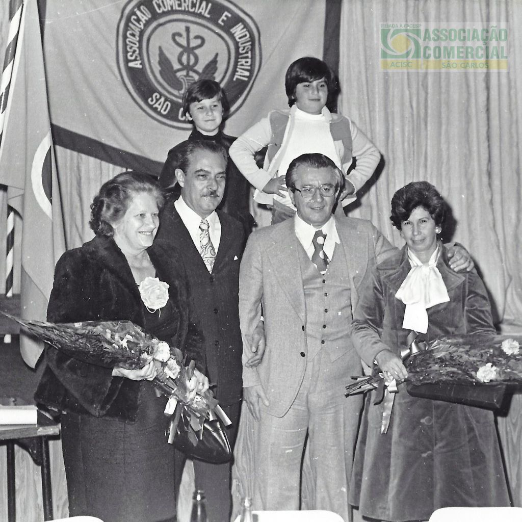 Jantar do Comerciante e Homenageado do Ano ACISC de 1976